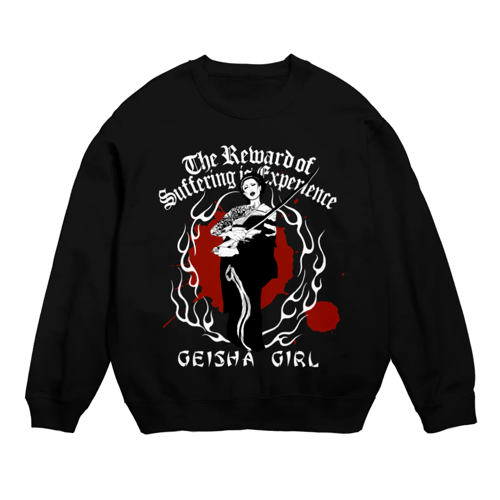 JOKERS FACTORYのGEISHA GIRL  DARK COLOR VERSION Crew Neck Sweatshirt