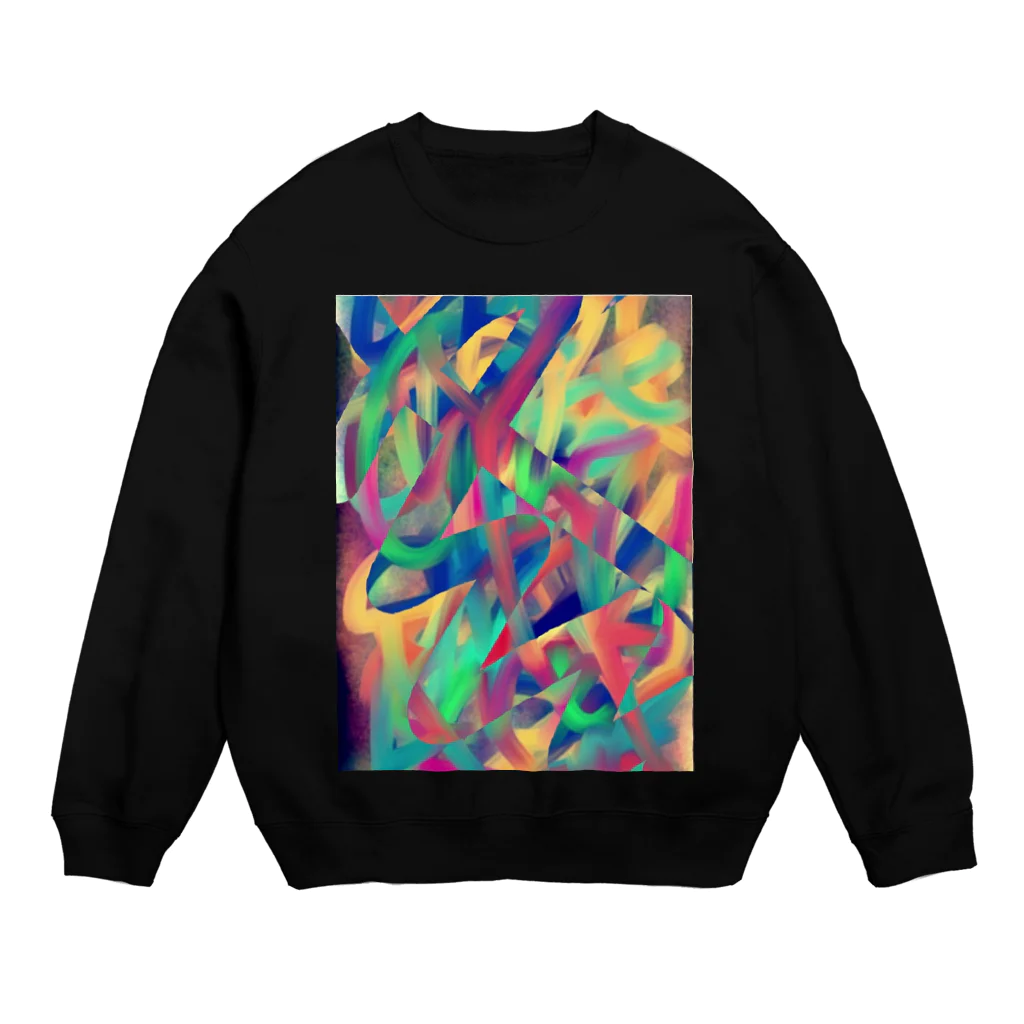 おいるのレインボー Crew Neck Sweatshirt