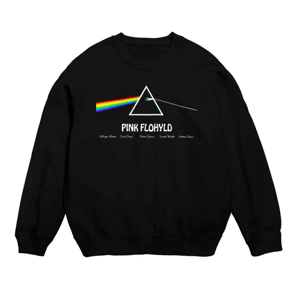 長州変態維新の会　のPINK FLOHYLD　2019 Crew Neck Sweatshirt