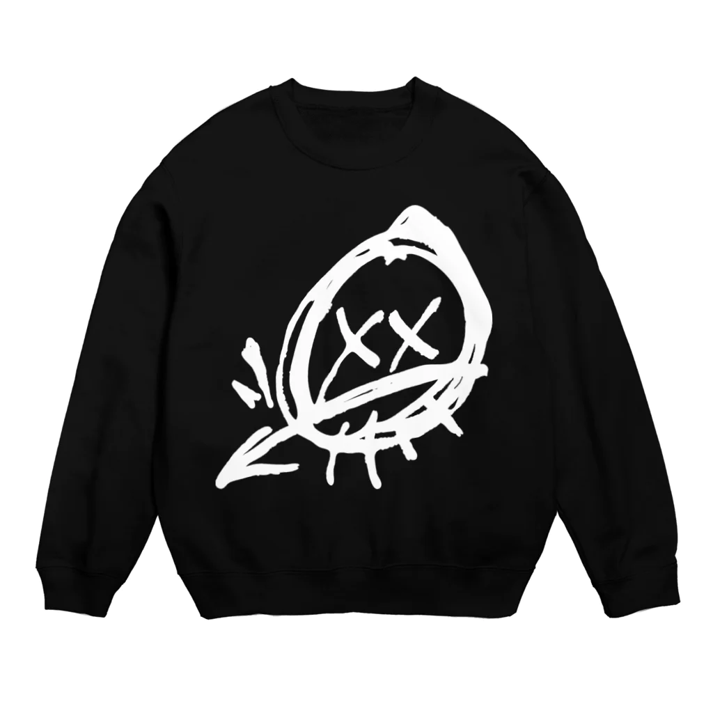 SHOP__.045の.xxx02_白ver Crew Neck Sweatshirt