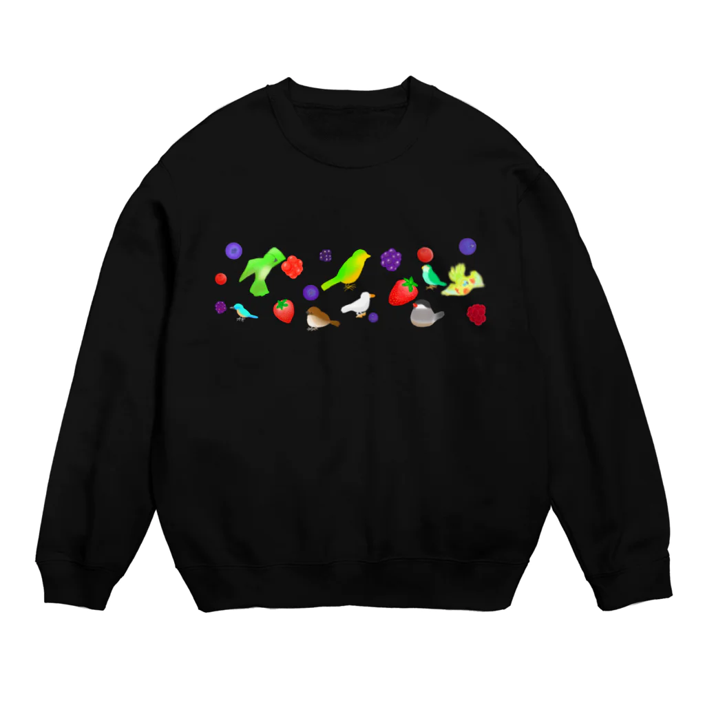 Lily bird（リリーバード）のベリーずと鳥ーず Crew Neck Sweatshirt