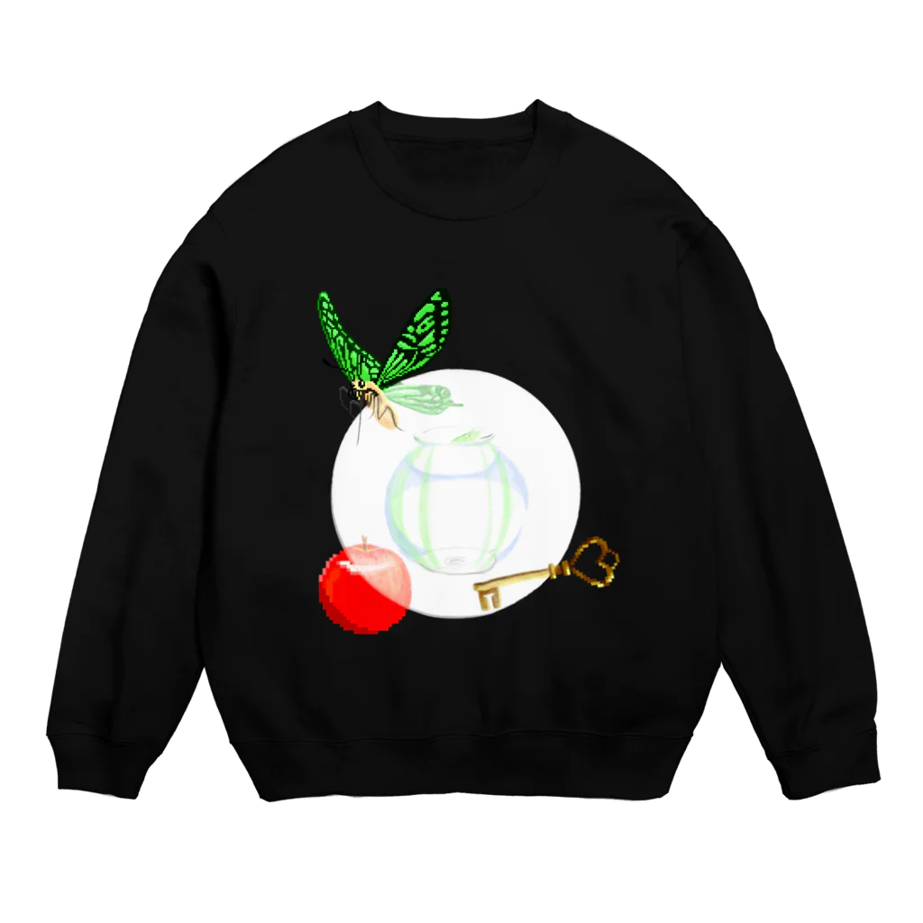 避役の悲嘆 Crew Neck Sweatshirt