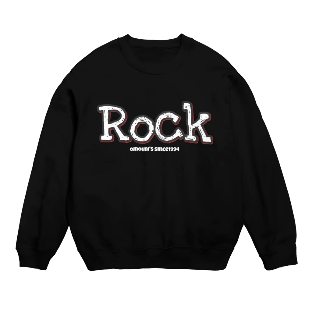 トイプードルのお爺さんのOmoimi'S ROCK Crew Neck Sweatshirt