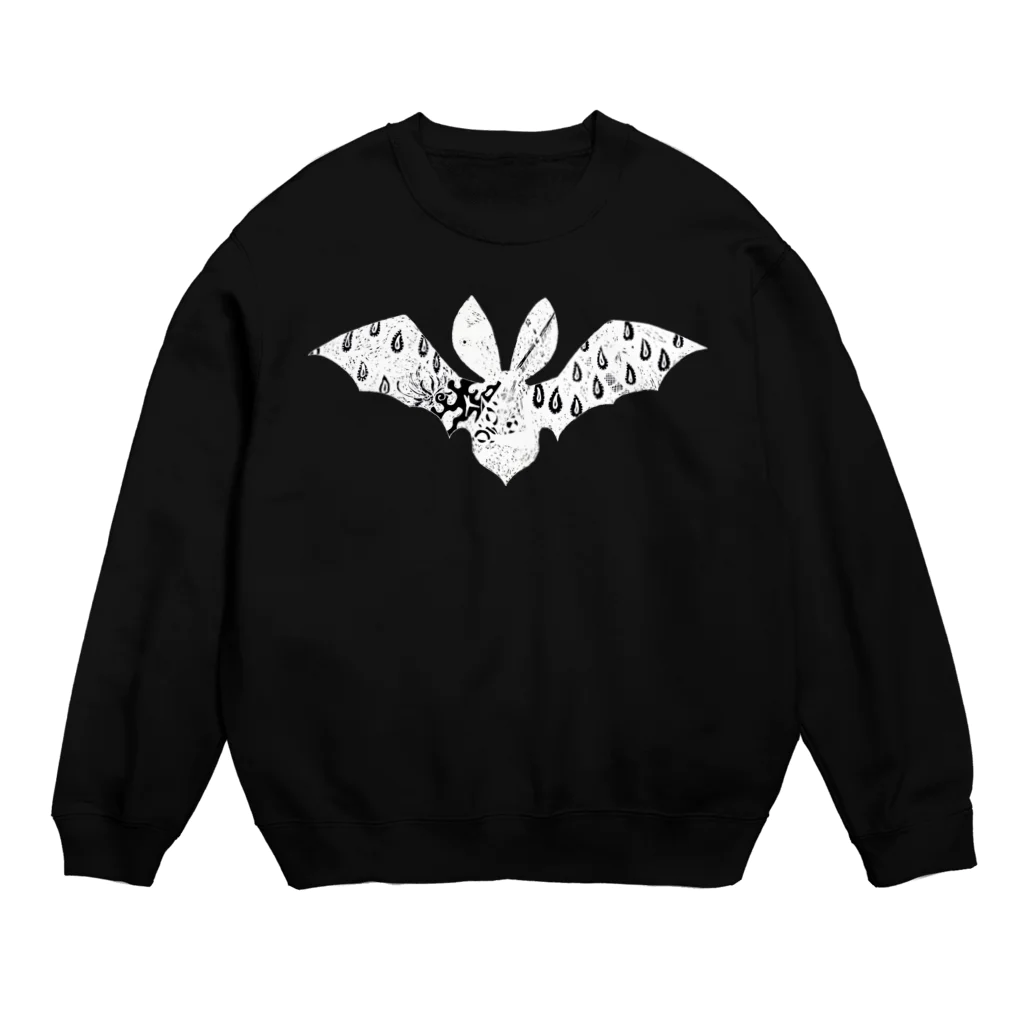 Under Za Rainのアメコウモリ Crew Neck Sweatshirt