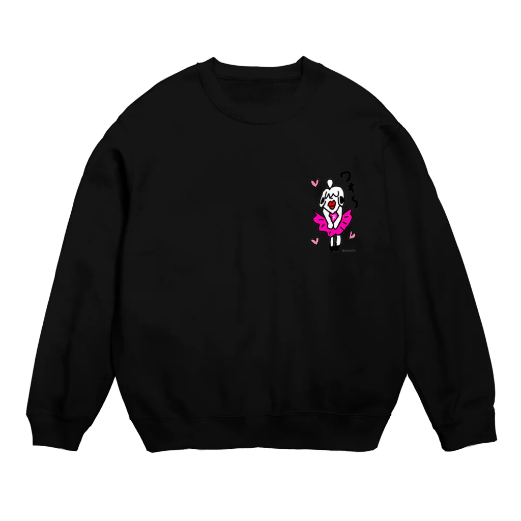 asaminticのロコタ君、マリリンシリーズ Crew Neck Sweatshirt