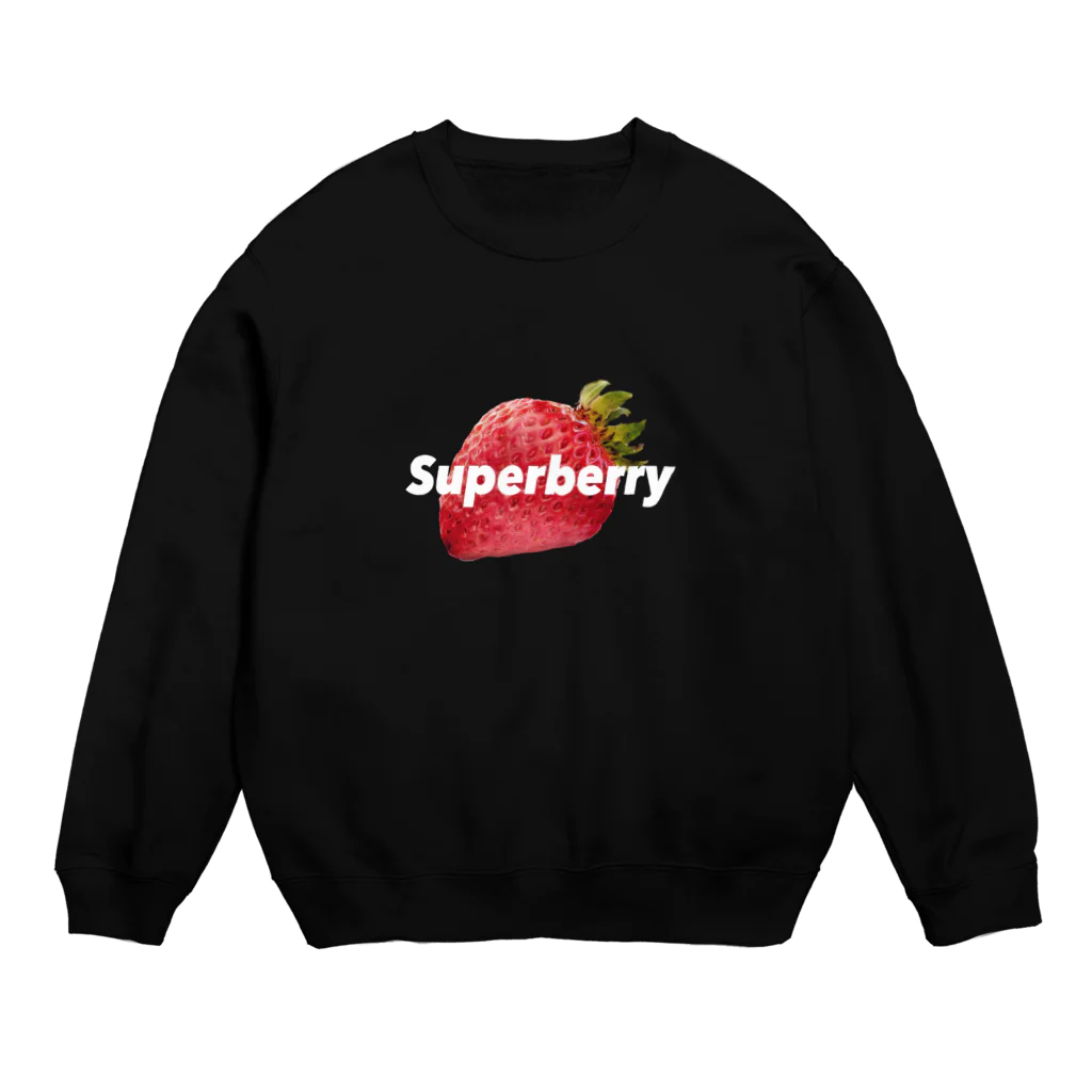 SuperberryのLogo Sweat Crew Neck Sweatshirt