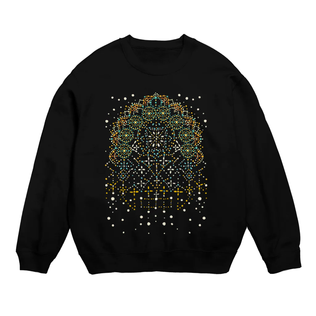 夢々のキラキライルミネーション Crew Neck Sweatshirt