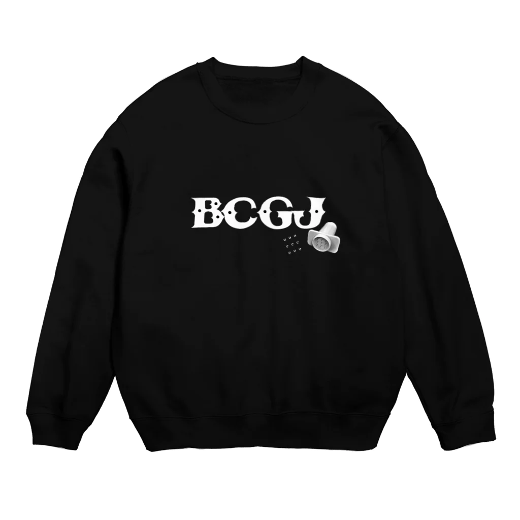 エッグ矢沢のBCG日本株ハンコ注射ROCK vs コロナ Crew Neck Sweatshirt