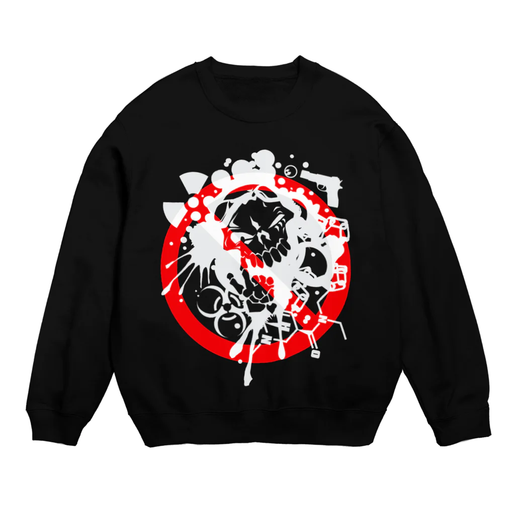 AURA_HYSTERICAのBAD_FAITH Crew Neck Sweatshirt