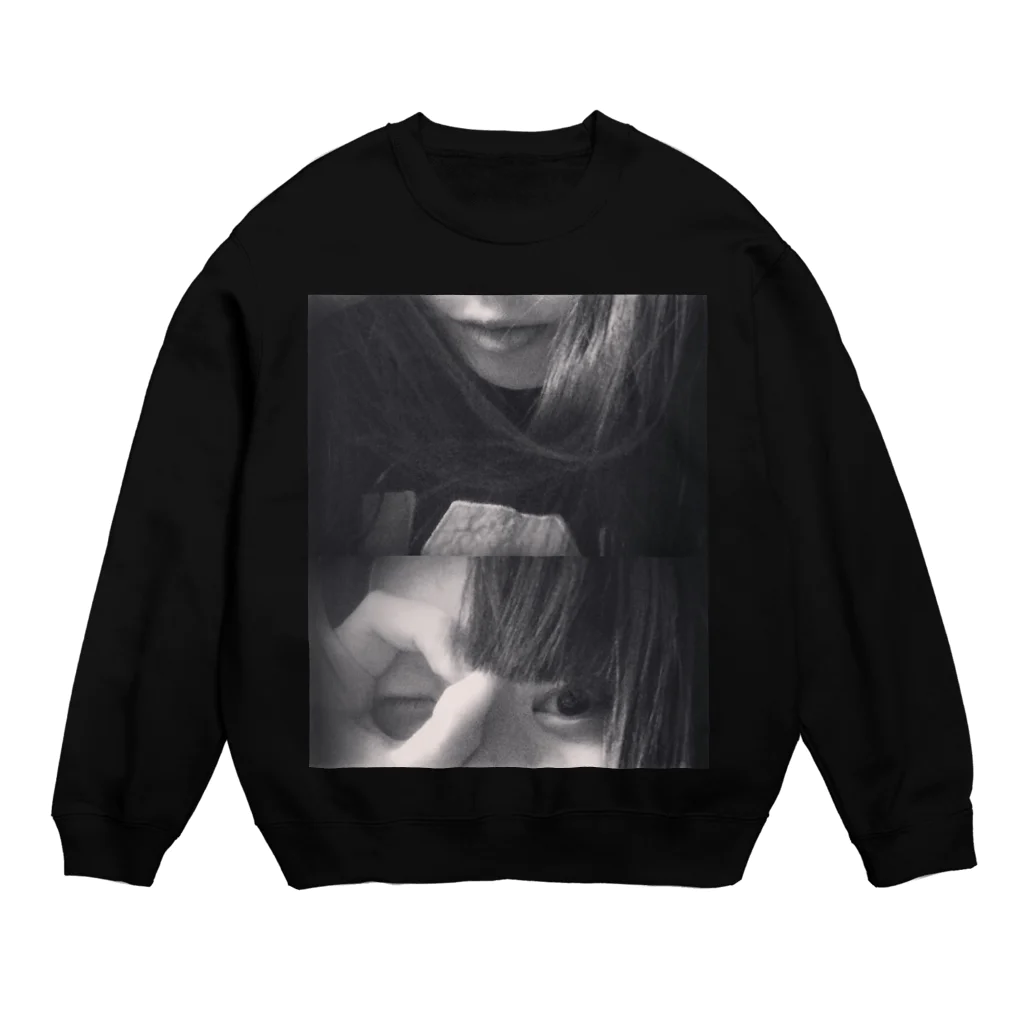 __axjafのとあるサブカル女子 Crew Neck Sweatshirt