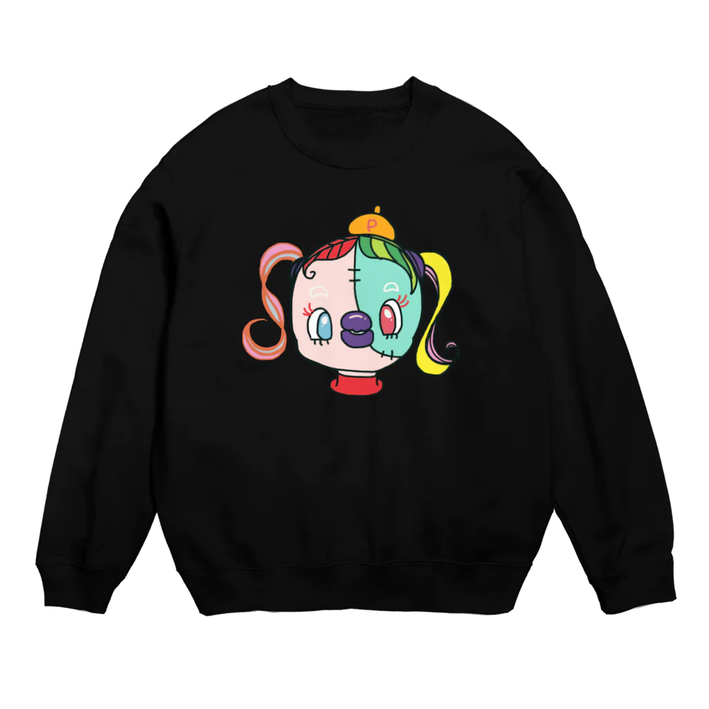 きみちゃんのお店のピカソちゃん Crew Neck Sweatshirt