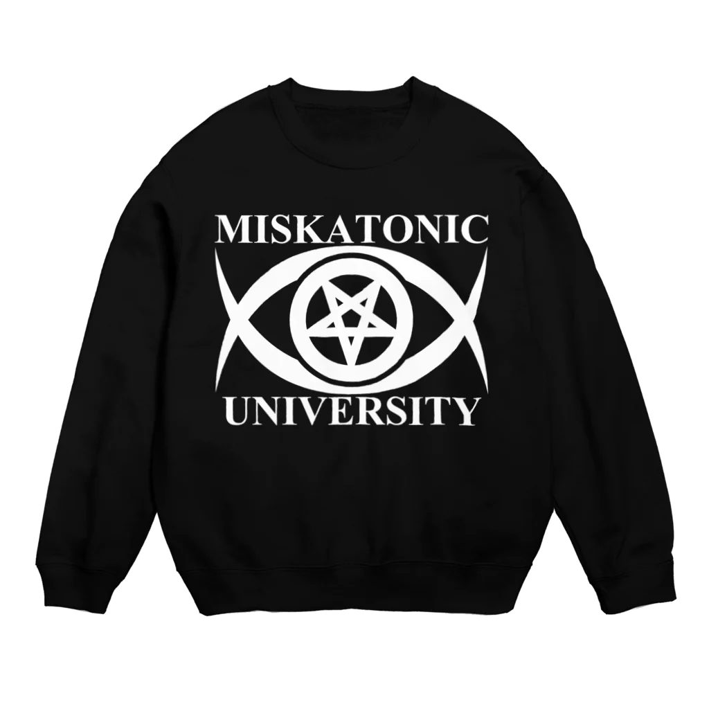 AURA_HYSTERICAのMISKATONIC UNIVERSITY Crew Neck Sweatshirt