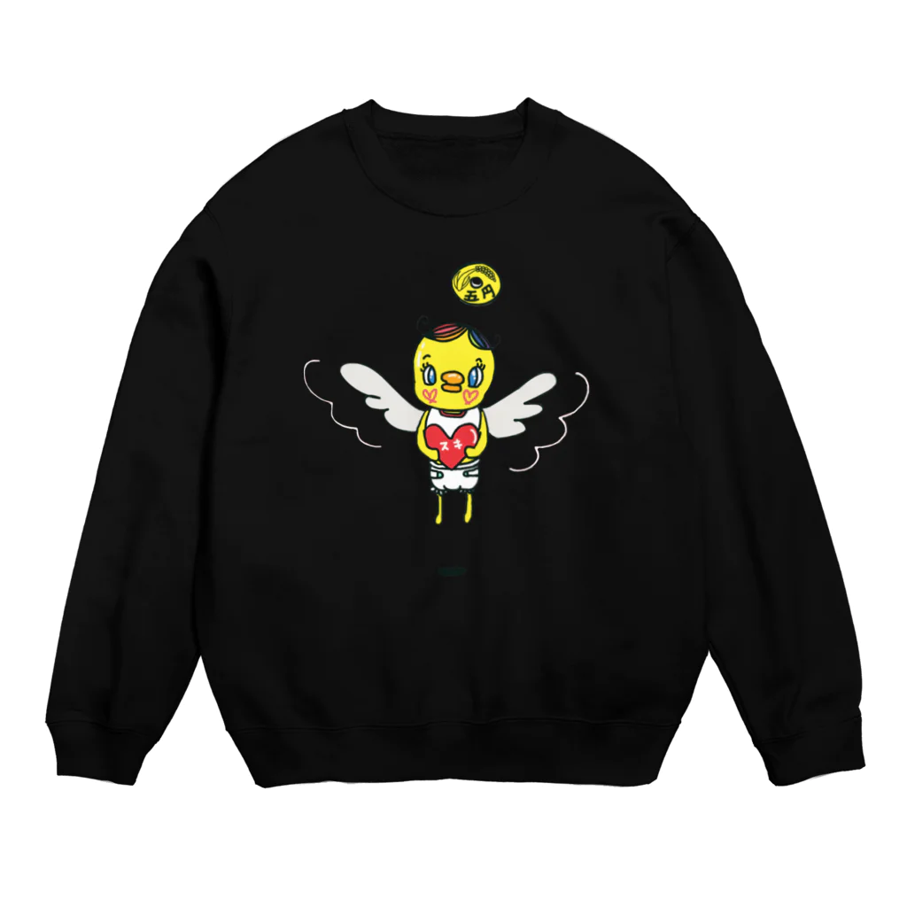 きみちゃんのお店のエンジェルきみちゃん Crew Neck Sweatshirt