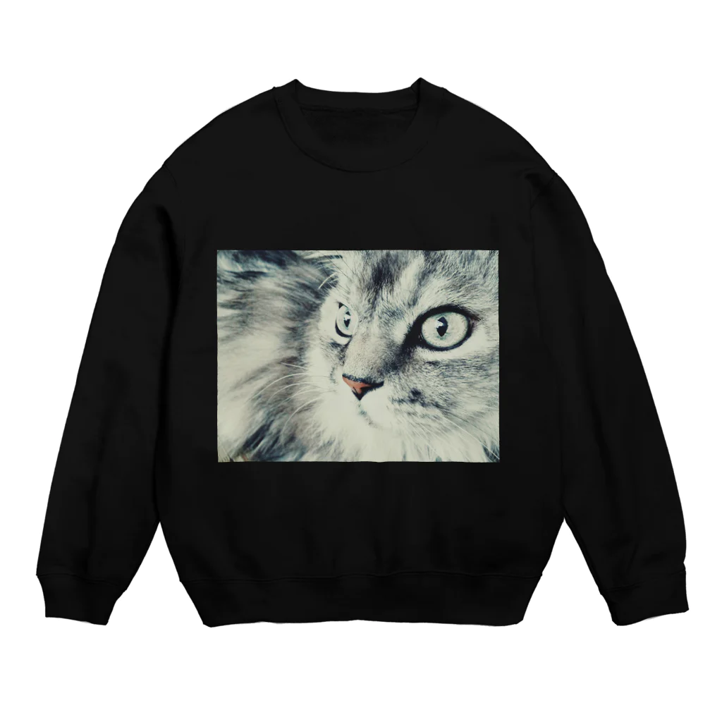 猫充商店のイケおじ　くっく Crew Neck Sweatshirt