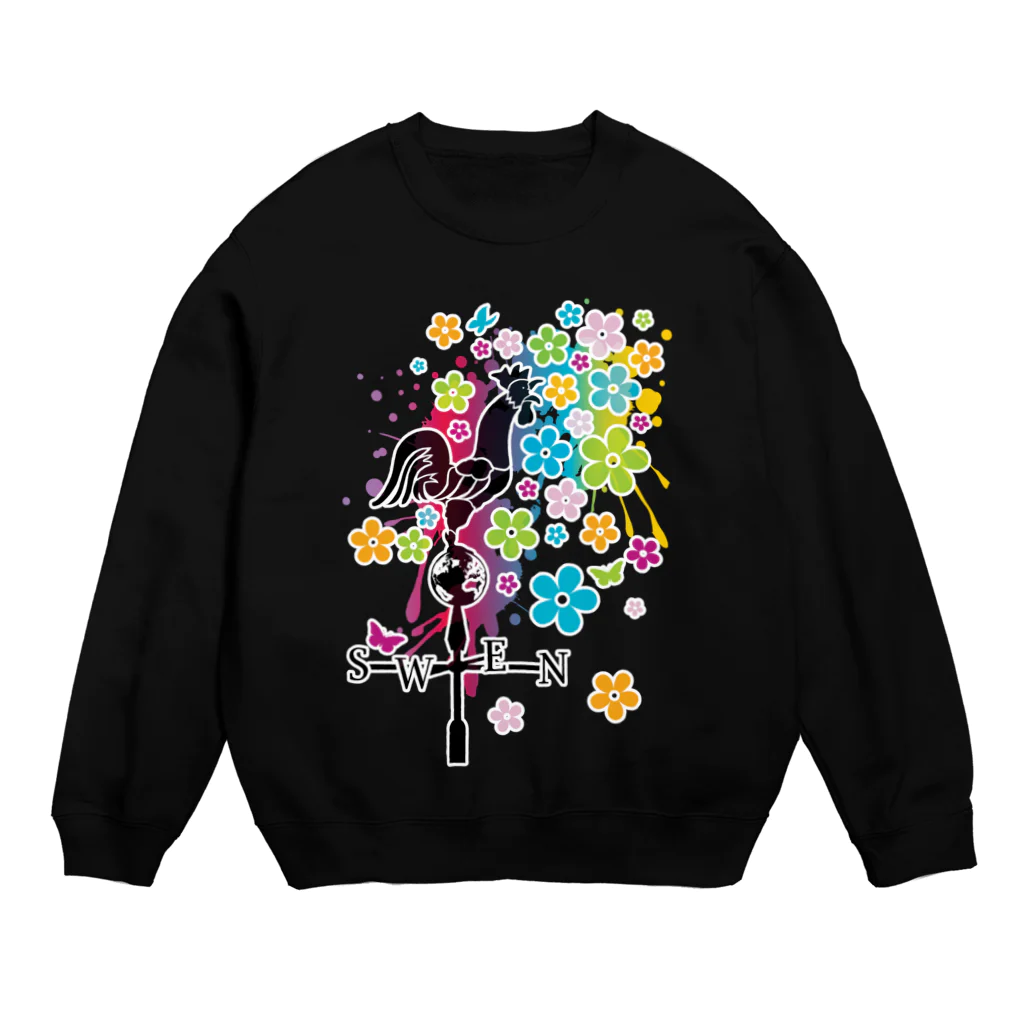 AURA_HYSTERICAのWeather_Vane Crew Neck Sweatshirt