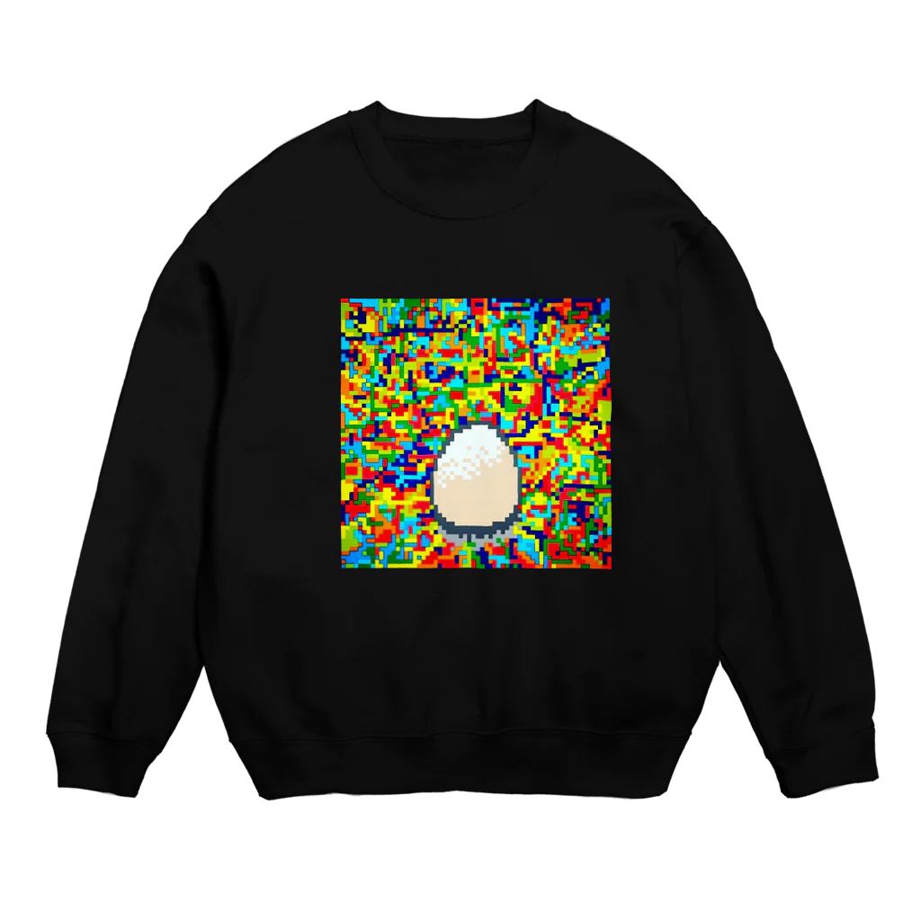 テタニー痙攣のたまご Crew Neck Sweatshirt