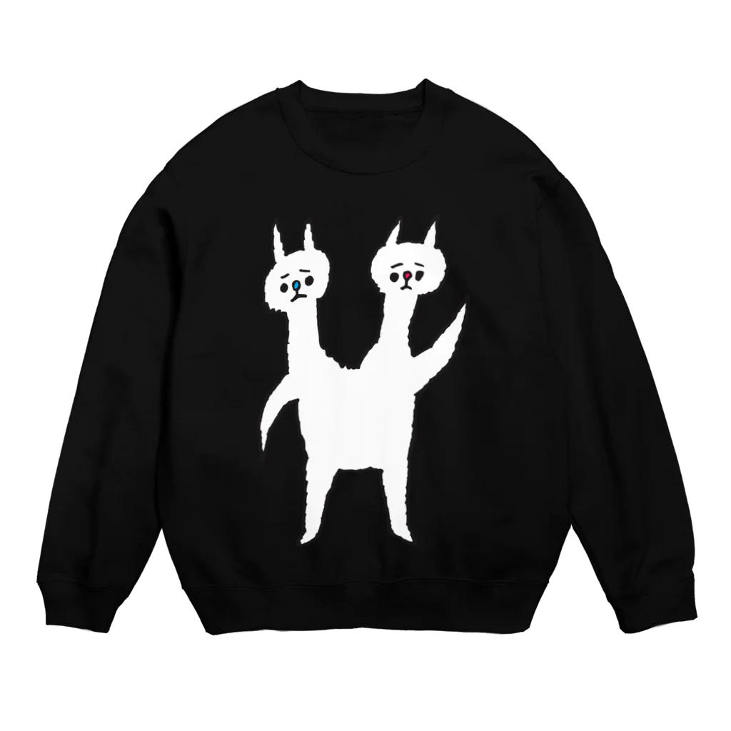 アキレス・マエダのお店の双頭 Crew Neck Sweatshirt