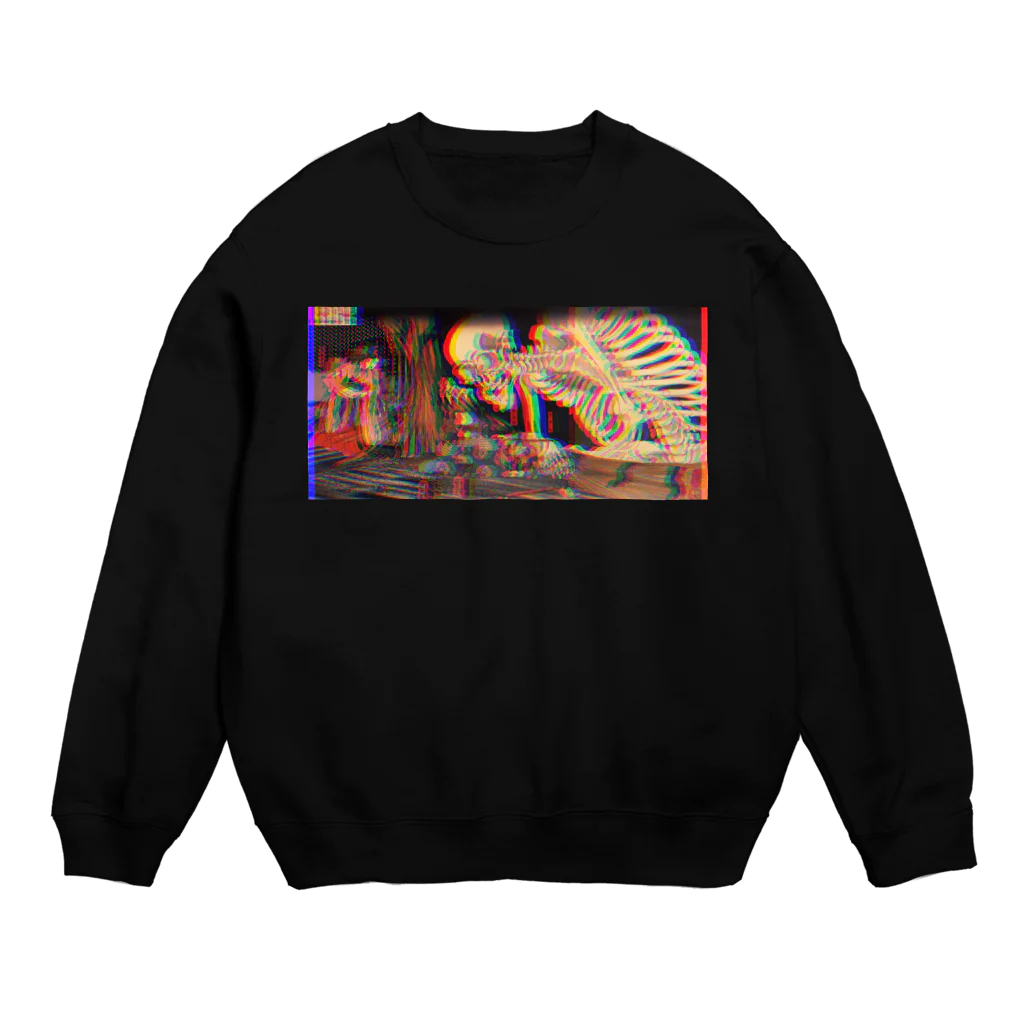 RePaintingの魑魅魍魎 Crew Neck Sweatshirt