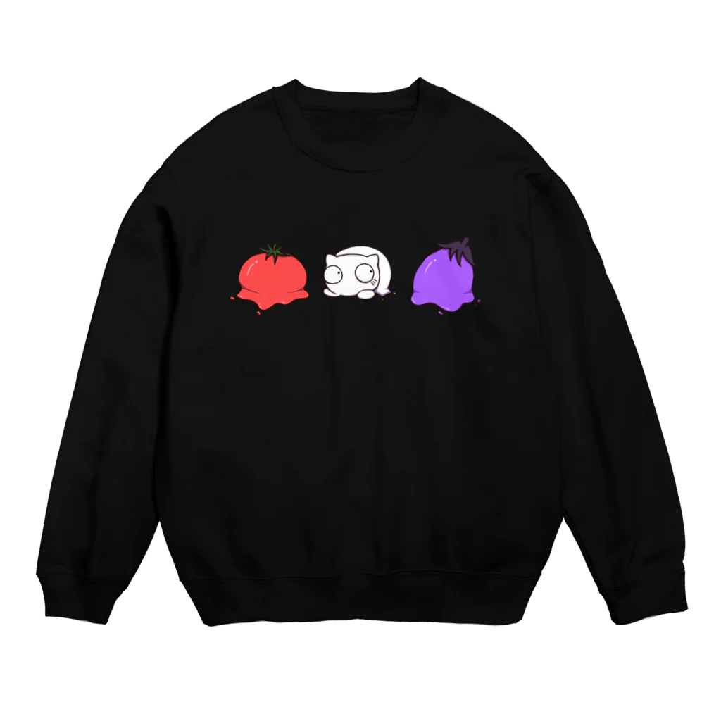 B6_6bitのsummer vegetables Crew Neck Sweatshirt