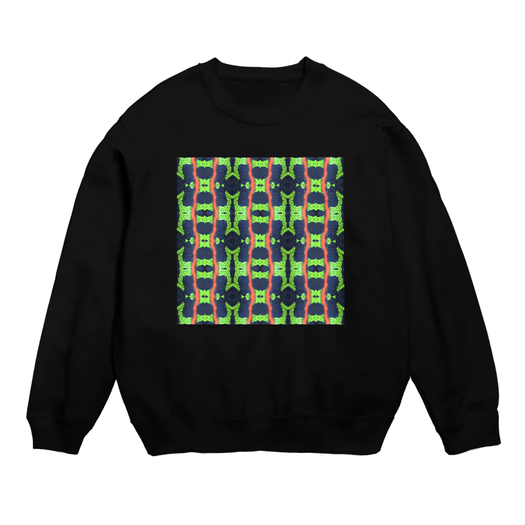 PheimiStyleのマダライモリ模様 Crew Neck Sweatshirt