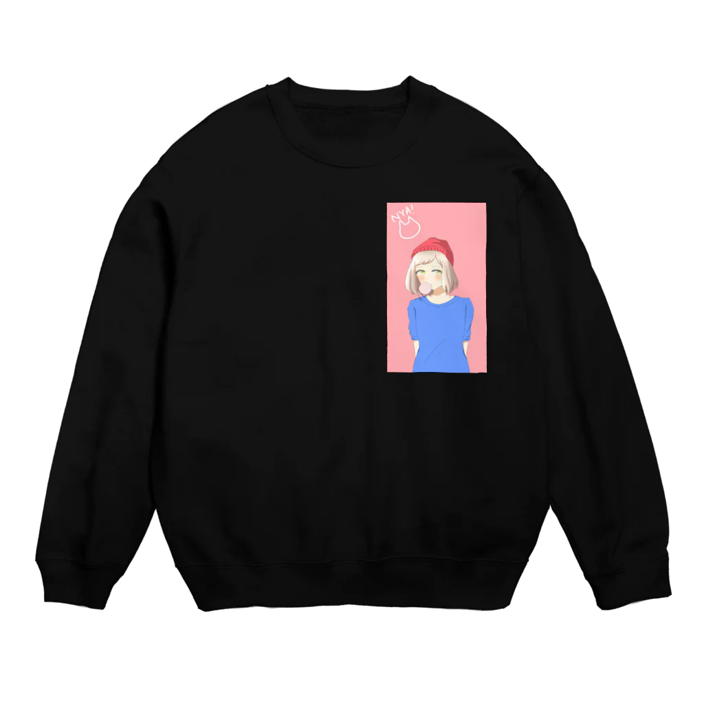 ミミ*のやっほぉう Crew Neck Sweatshirt