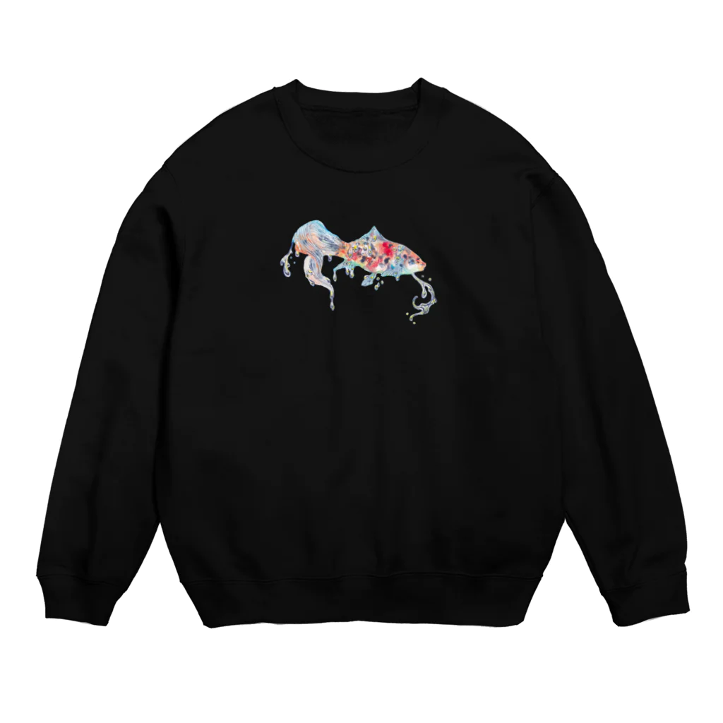 made blueの朱文金 Crew Neck Sweatshirt