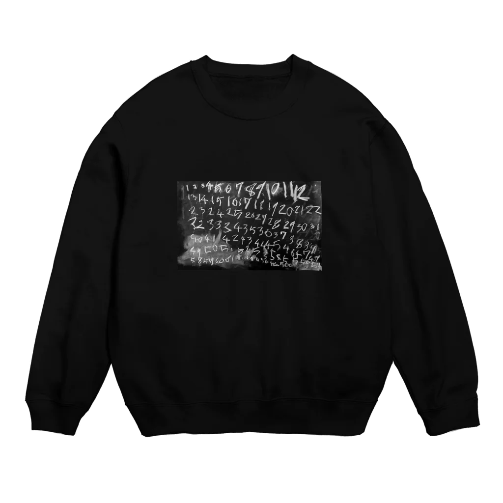 稲藁商店の1234 Crew Neck Sweatshirt