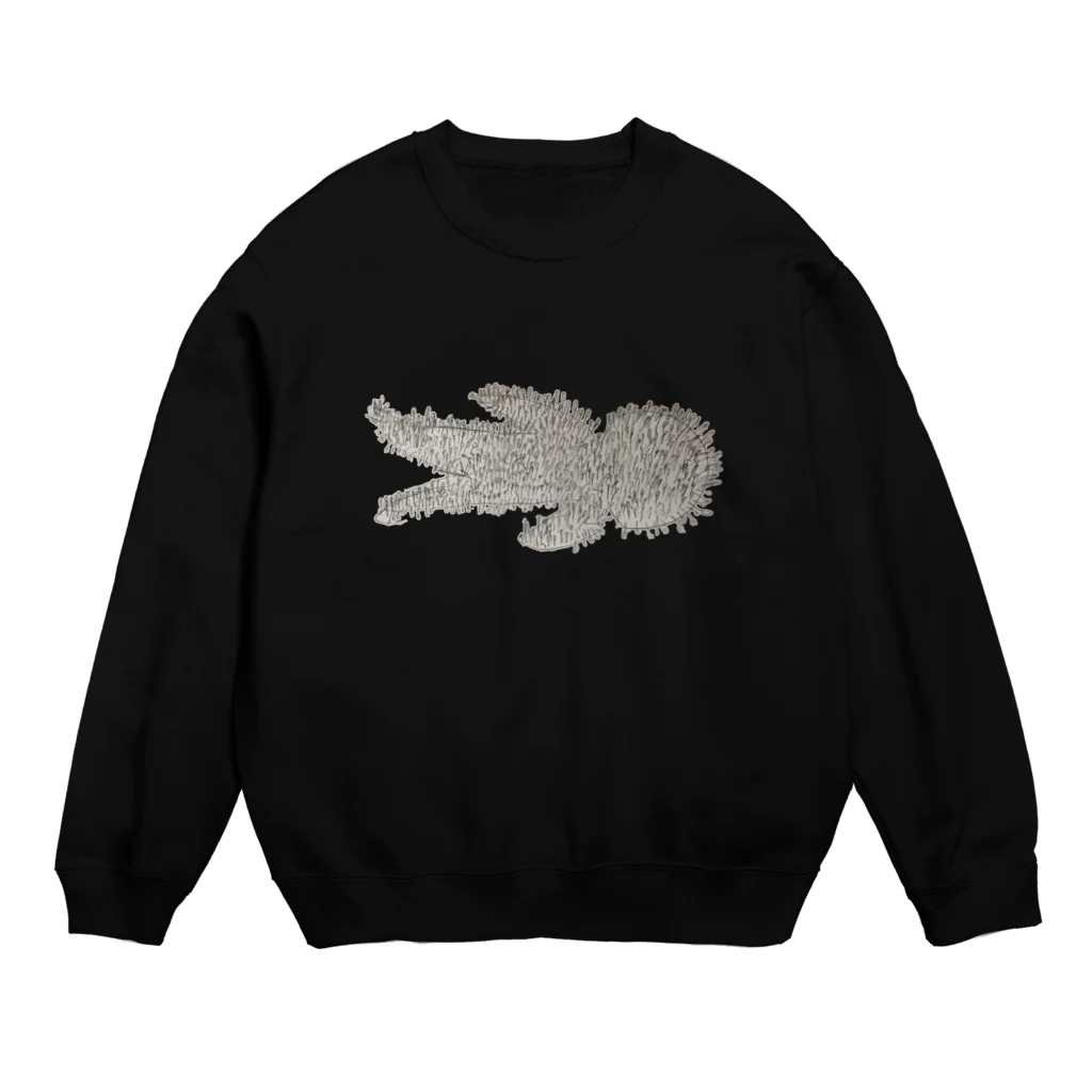 memboの綿棒刺突図 Crew Neck Sweatshirt