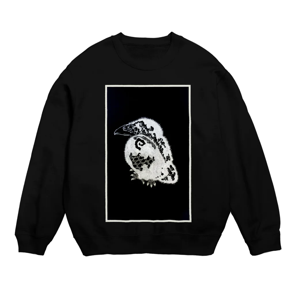 百鬼夜行のベイビーヤタガラスシリーズ Crew Neck Sweatshirt