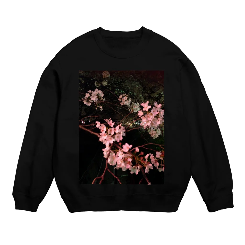 カン’sの夜桜 Crew Neck Sweatshirt