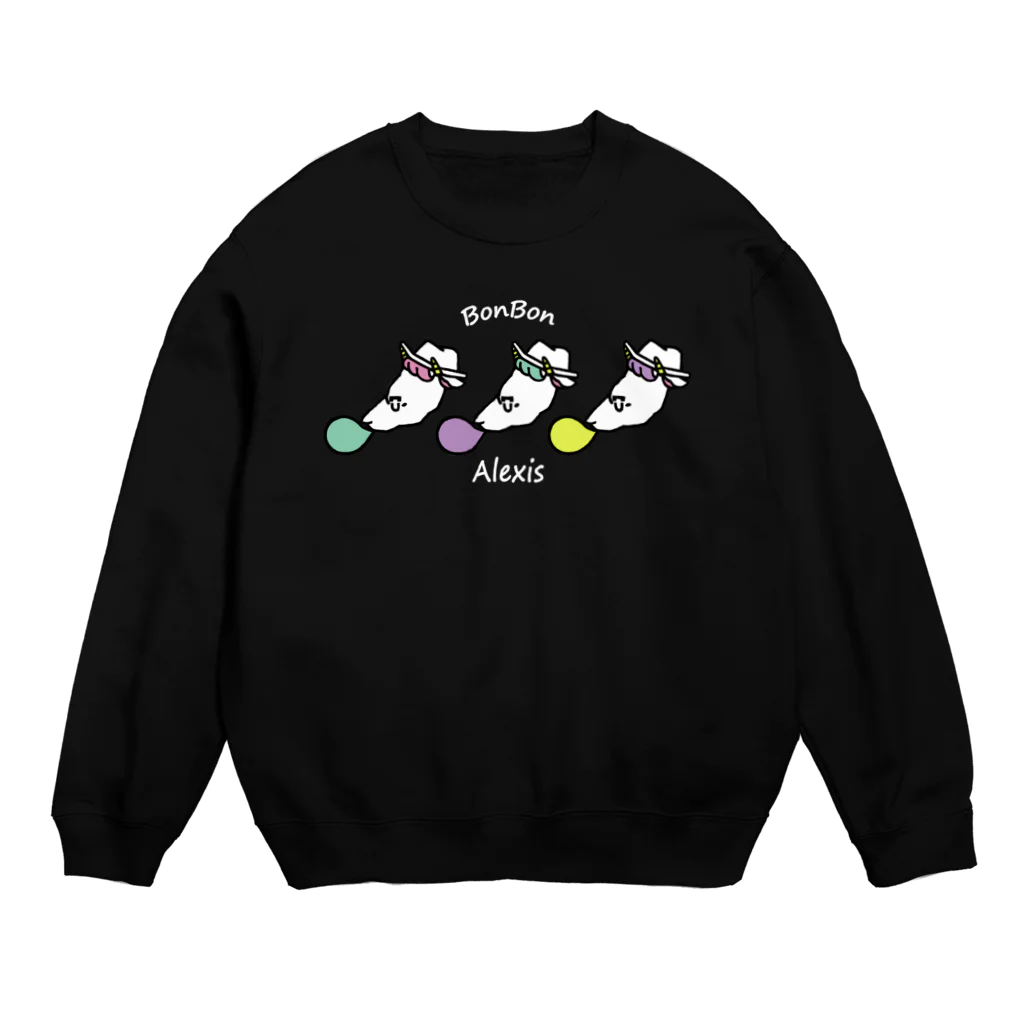 BonBonの風船ガムをふくらますアレクシス Crew Neck Sweatshirt