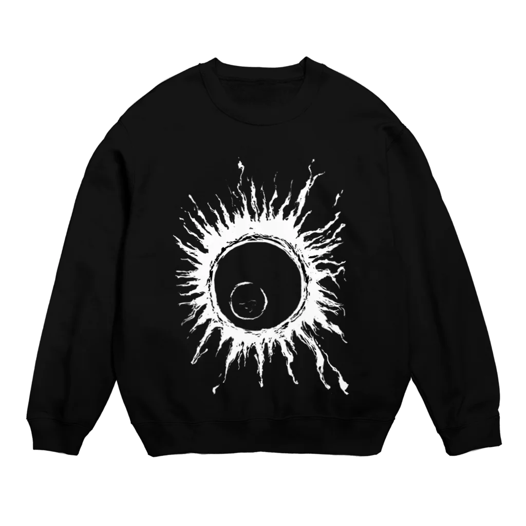 百鬼夜行絵巻の空亡(裏) Crew Neck Sweatshirt