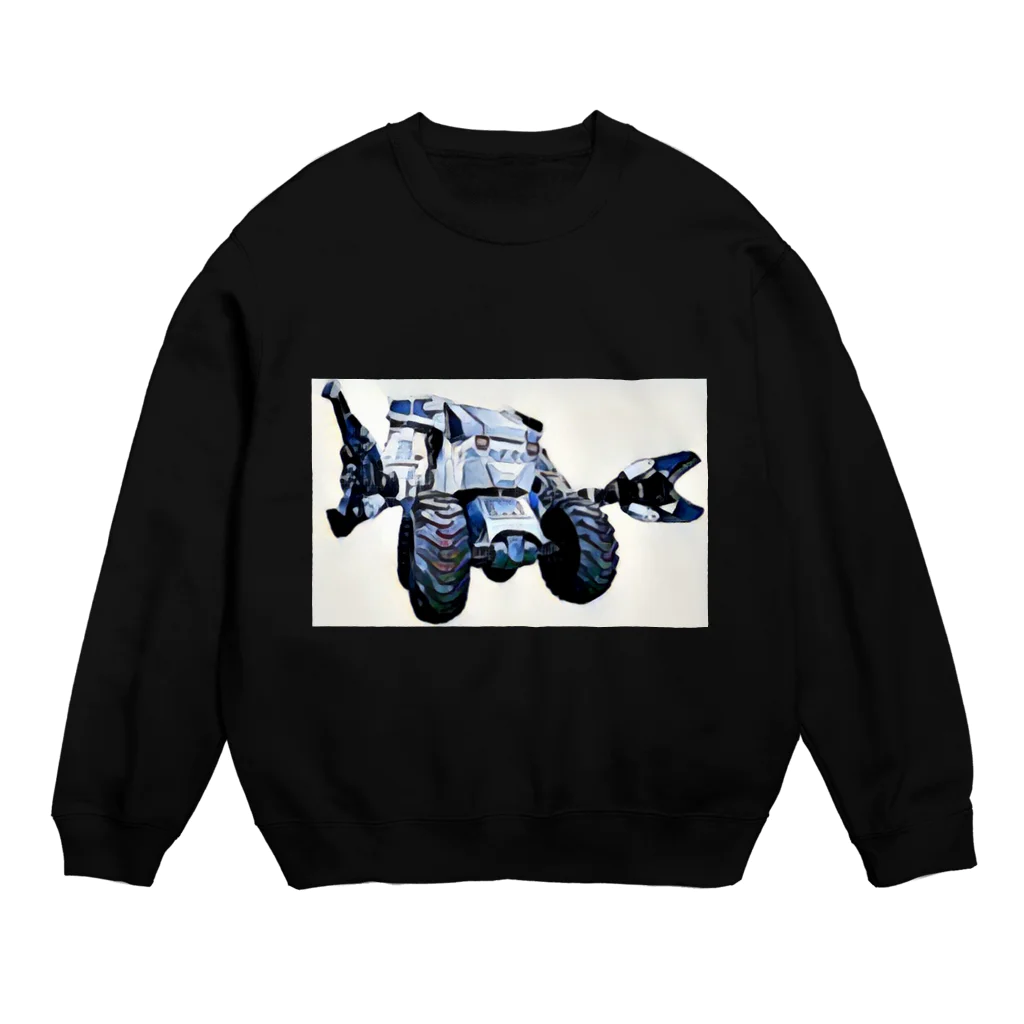 ami_taiのボクの大好きなガジラVer.2 Crew Neck Sweatshirt