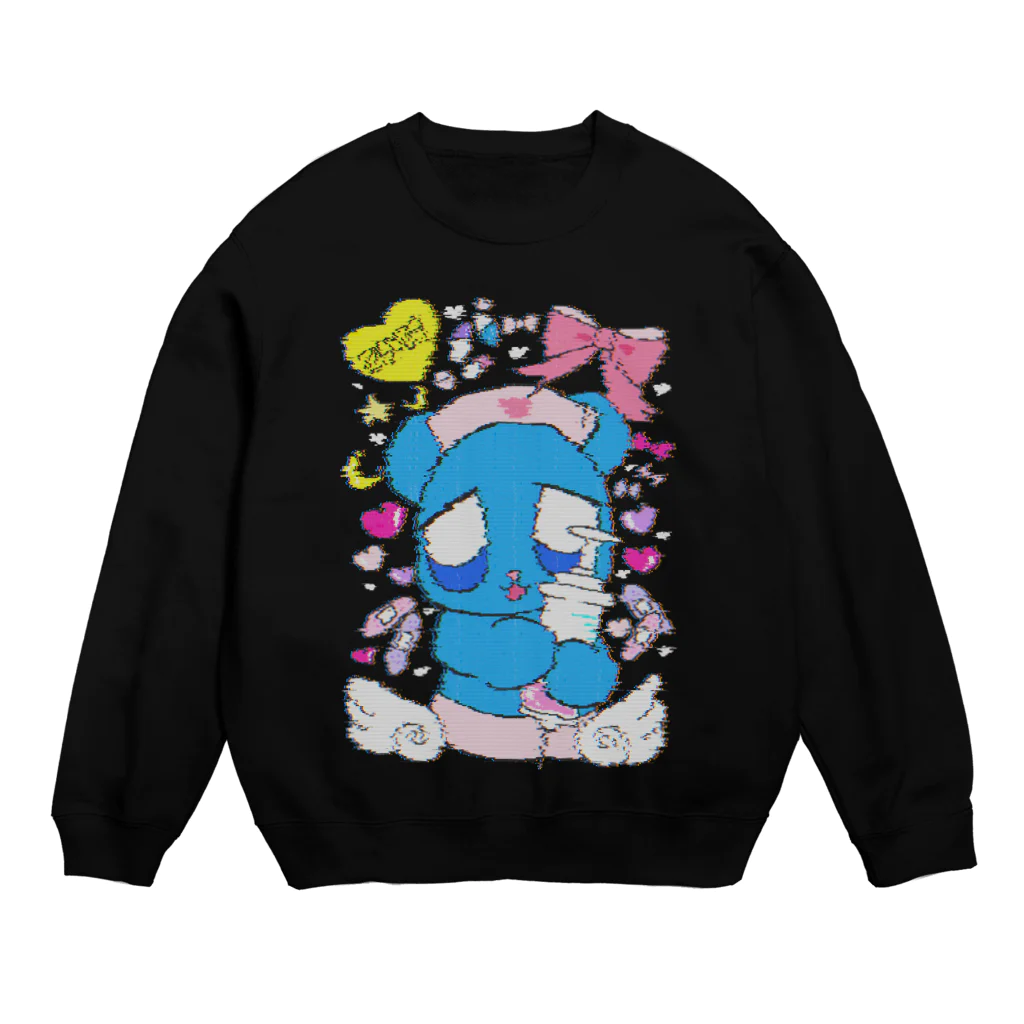 Kumanoko115のくまナース Crew Neck Sweatshirt