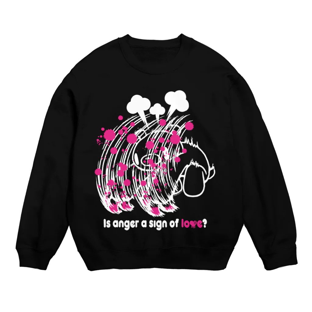 CHAX COLONY imaginariの【各20点限定】いたずらぐまのグル〜ミ〜(＃26/pink) Crew Neck Sweatshirt