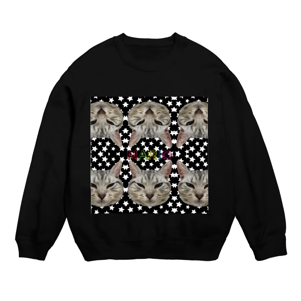 愛猫の我が家の愛猫 Crew Neck Sweatshirt