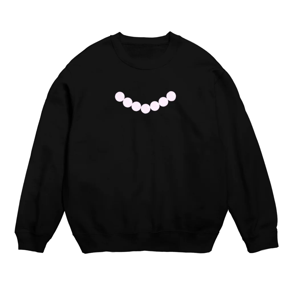 aice07のパールネックレス Crew Neck Sweatshirt