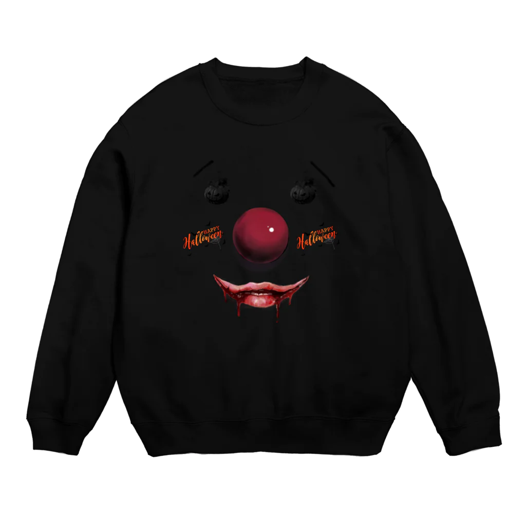 OWAYON ∞ （オワヨン　インフィニティ）の【HELLOWEEN FACE】 Crew Neck Sweatshirt