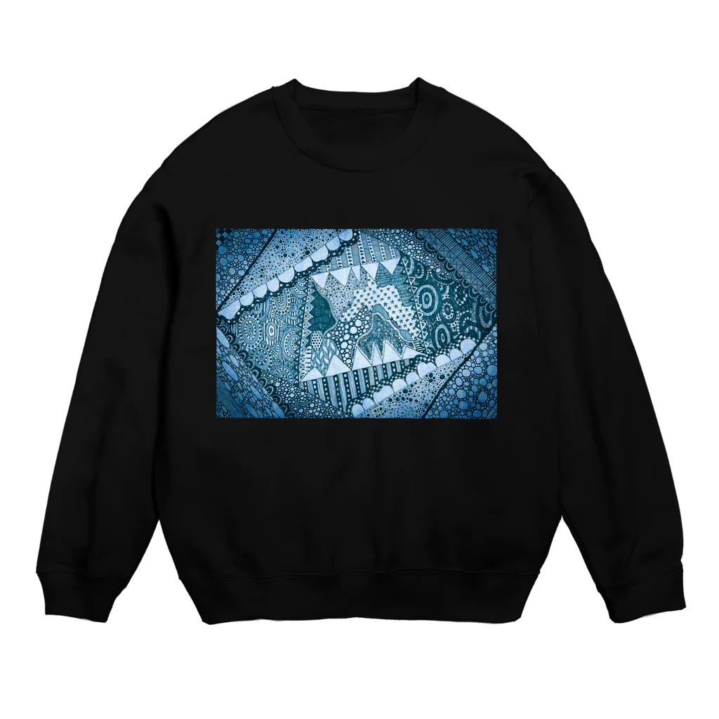 ha ru mi .の食べる。 Crew Neck Sweatshirt