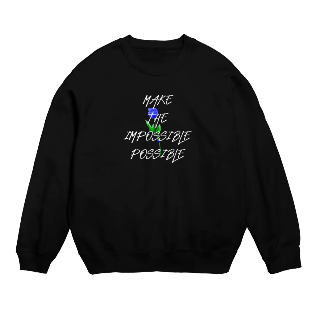 Make The Impossible possible のMake The Impossible possible Crew Neck Sweatshirt