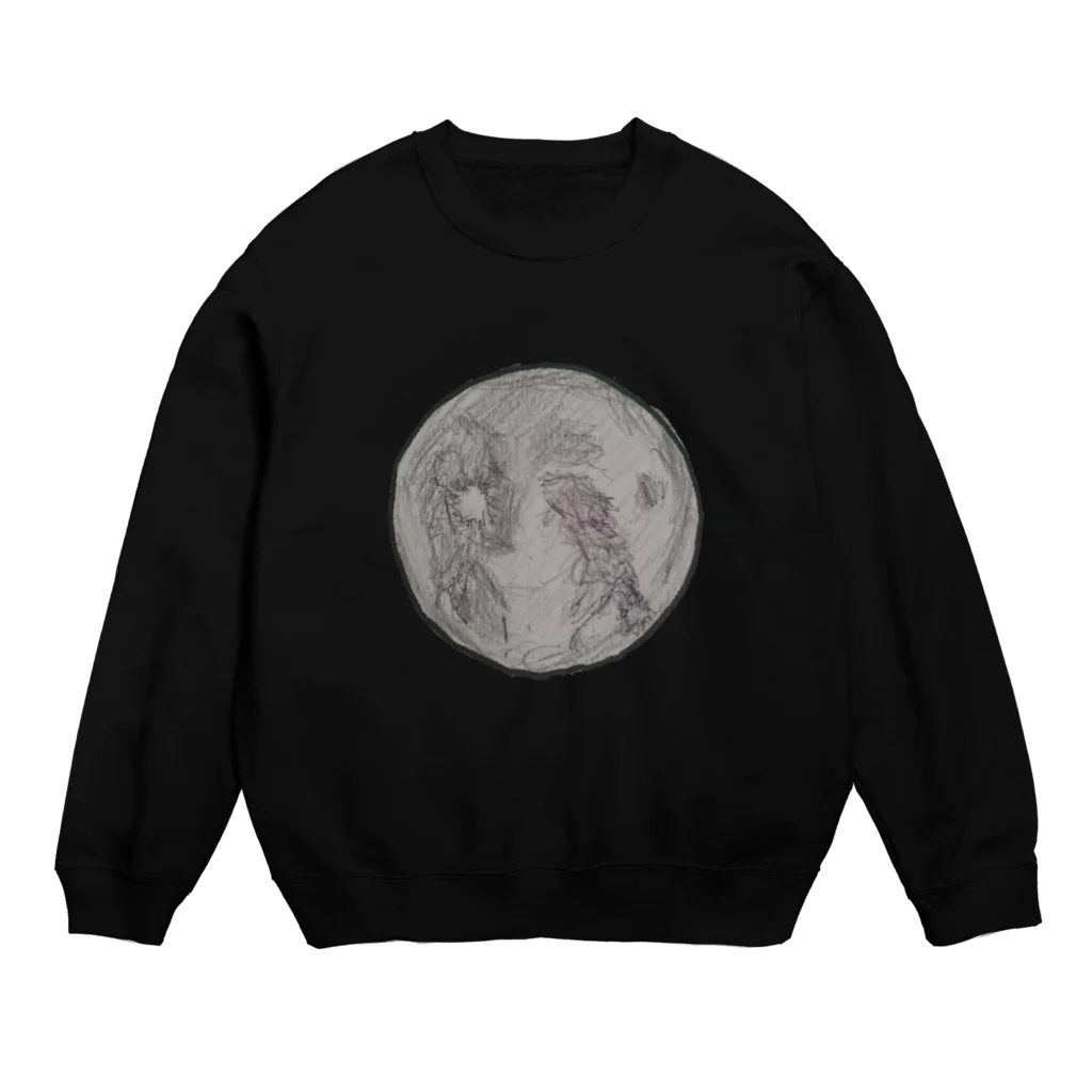 mon_yのふるむーん Crew Neck Sweatshirt