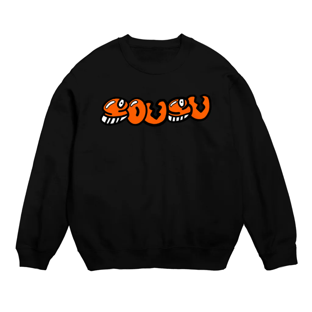 SOUSUのロゴスウェット Crew Neck Sweatshirt