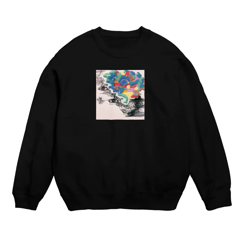 apple82の脳みそ Crew Neck Sweatshirt