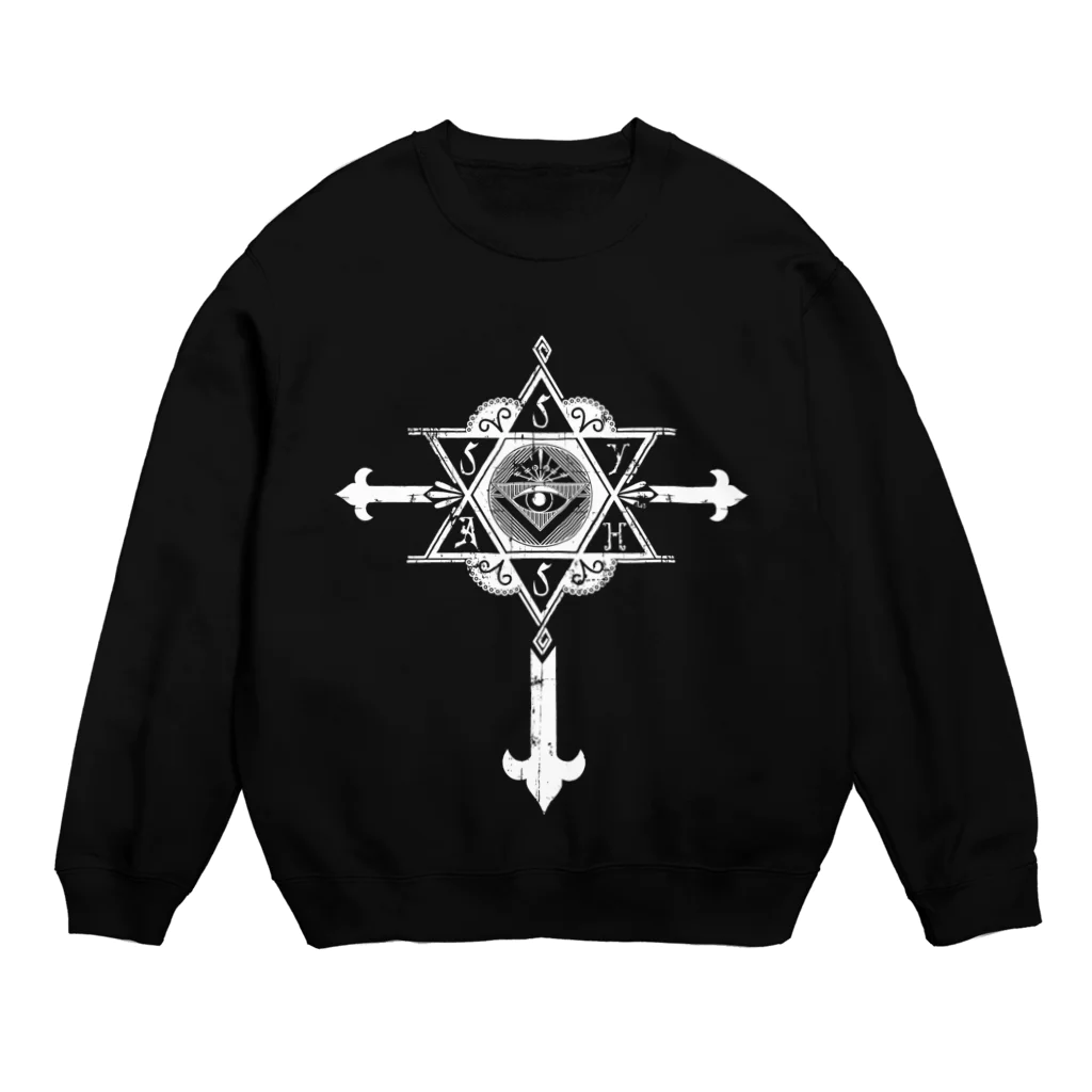 まちゅ屋のプロヴィデンスクロス Crew Neck Sweatshirt