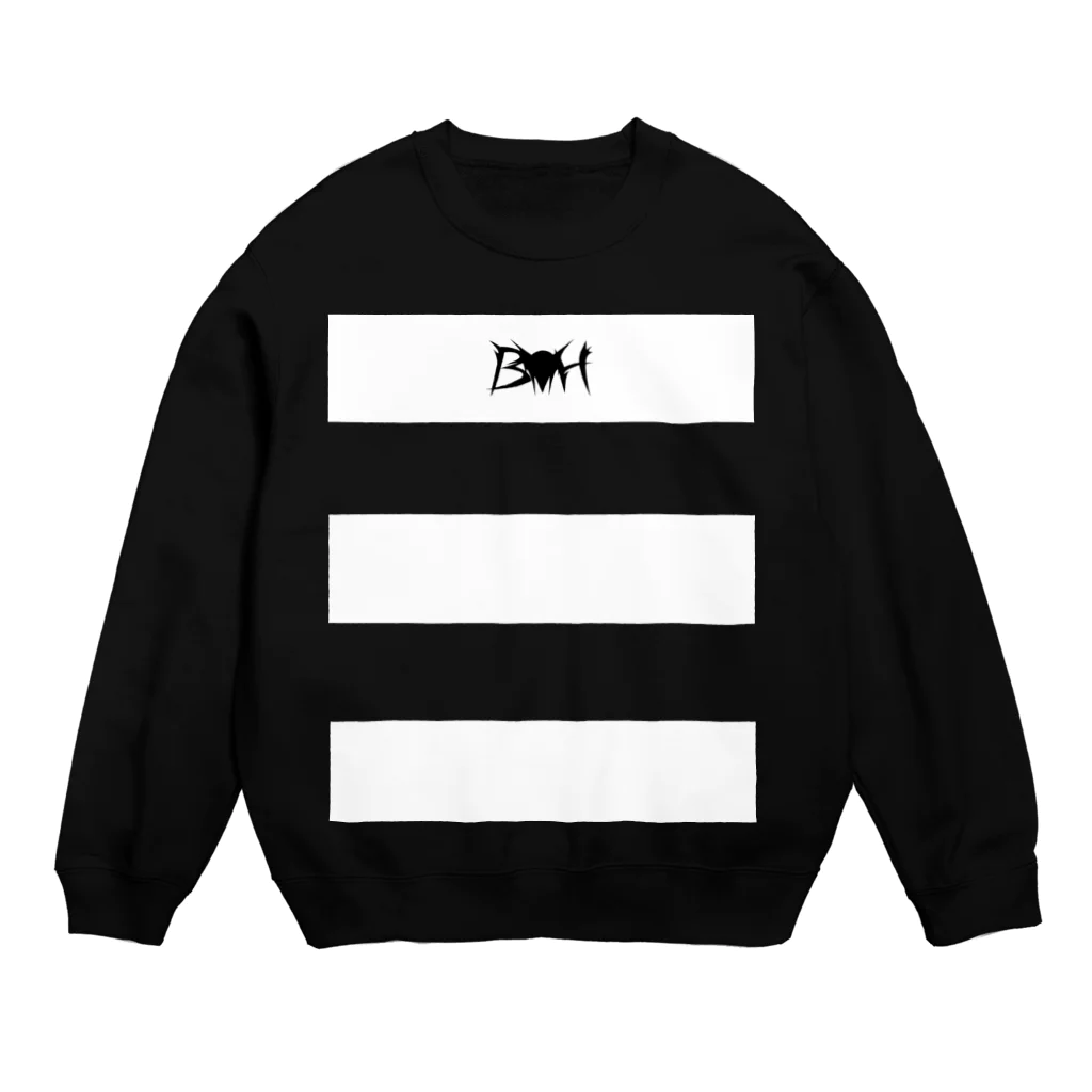 BMHの【Mad EYEロゴ】(EYEclear) Crew Neck Sweatshirt