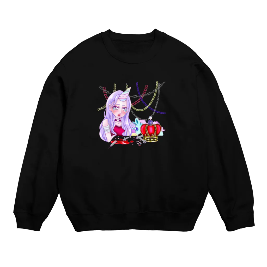 ゆなぴ🦄💉のゆなぴオリジナル2 Crew Neck Sweatshirt