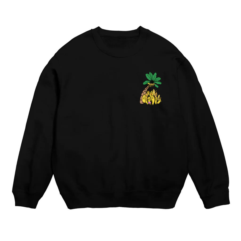 MIMA farmのバナナくんファミリー Crew Neck Sweatshirt