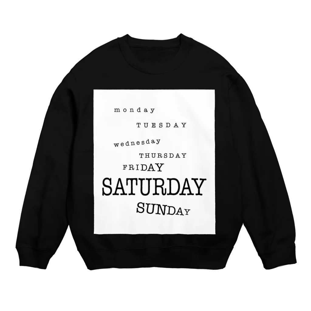 michi117の1WEEK Crew Neck Sweatshirt