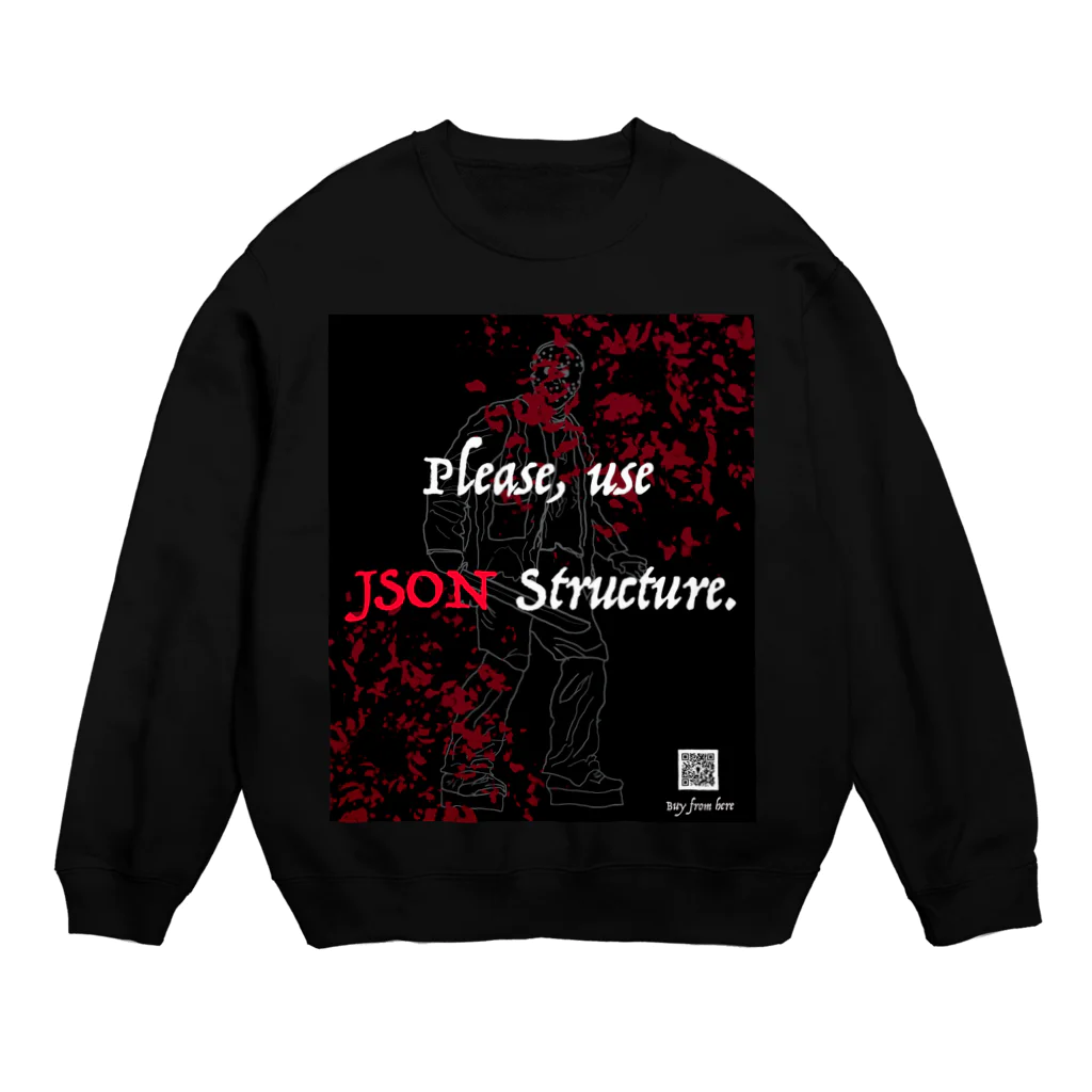 はちのPlease use JSON structure Crew Neck Sweatshirt