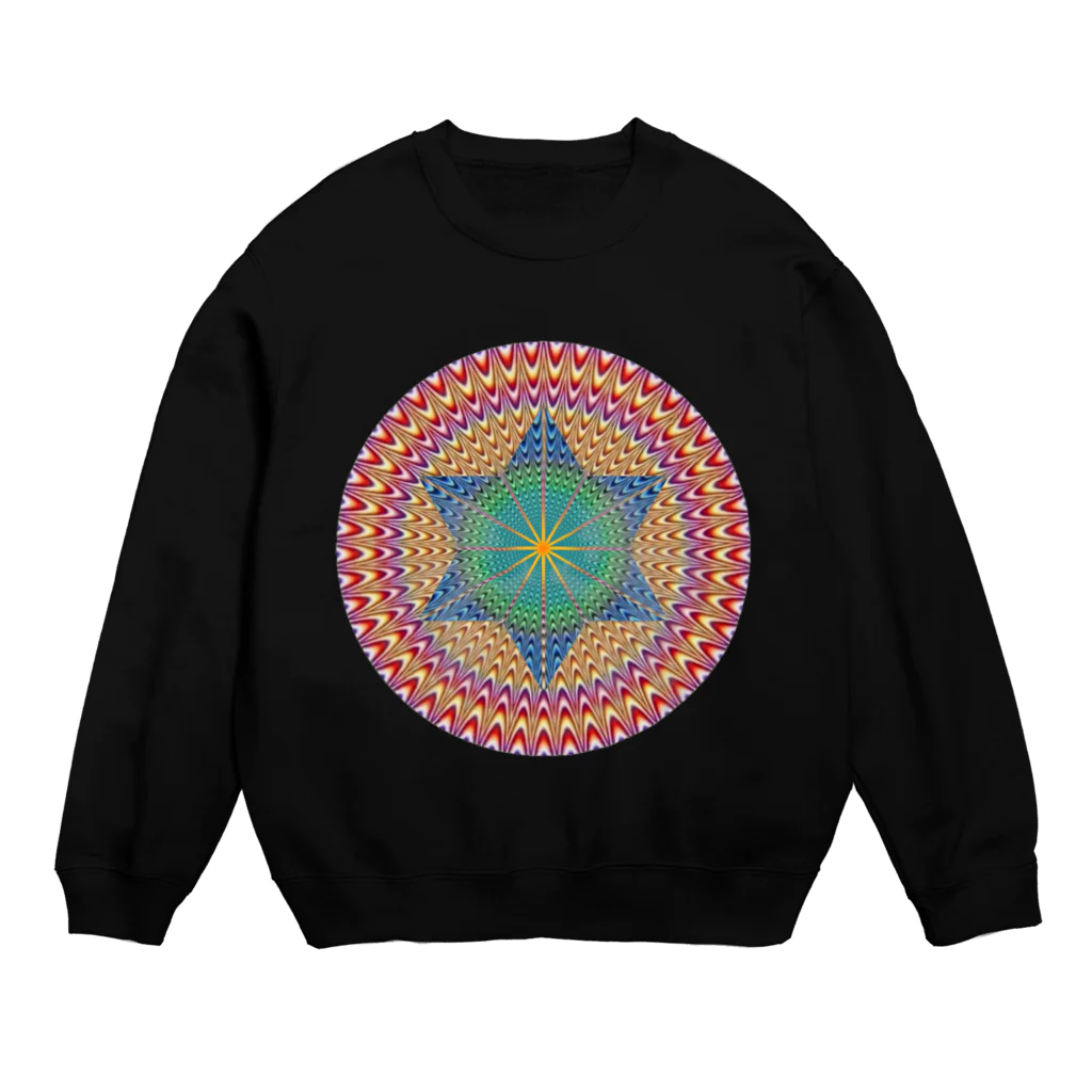 ポンコツホンポのI & I SEE JAH LIGHT (W) Crew Neck Sweatshirt